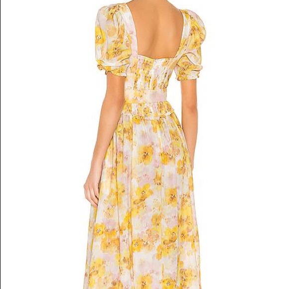 For Love & Lemons Zinna Midi Dress - Picture 7 of 9